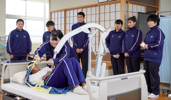 北陵高校生活教養科福祉コース2