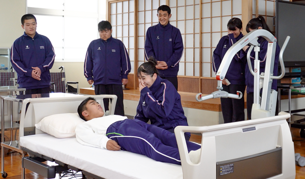 北陵高校生活教養科福祉コース3