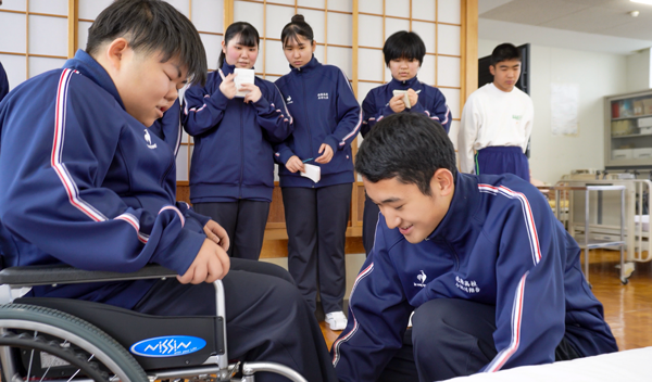 北陵高校生活教養科福祉コース4