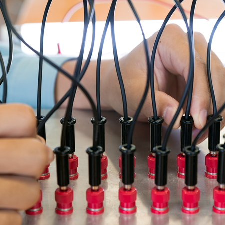 北陵高校電子科実習