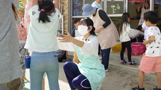 北陵高校生活教養科こども・フードコース1