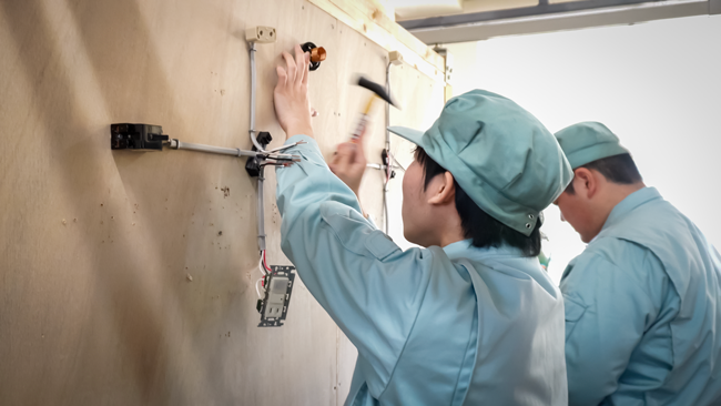 北陵高校電気情報科電気システムコース1